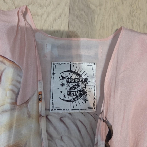 Market Of Stars Bird Kimono - Picture 2 of 8